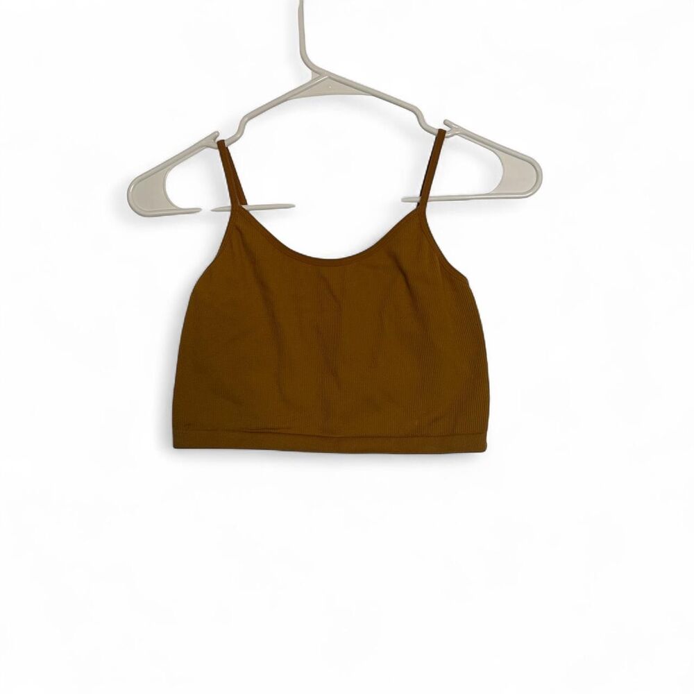 Bozollo Women's Yellow Crop Tank